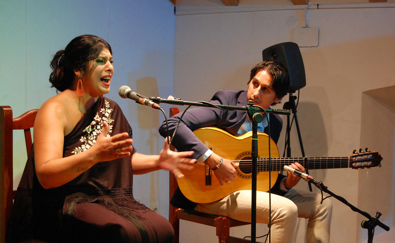 Saira Malena. Concurso El Cante en Rama, I Bienal de Cante de Jerez. Foto: Bienal de Cante de Jerez