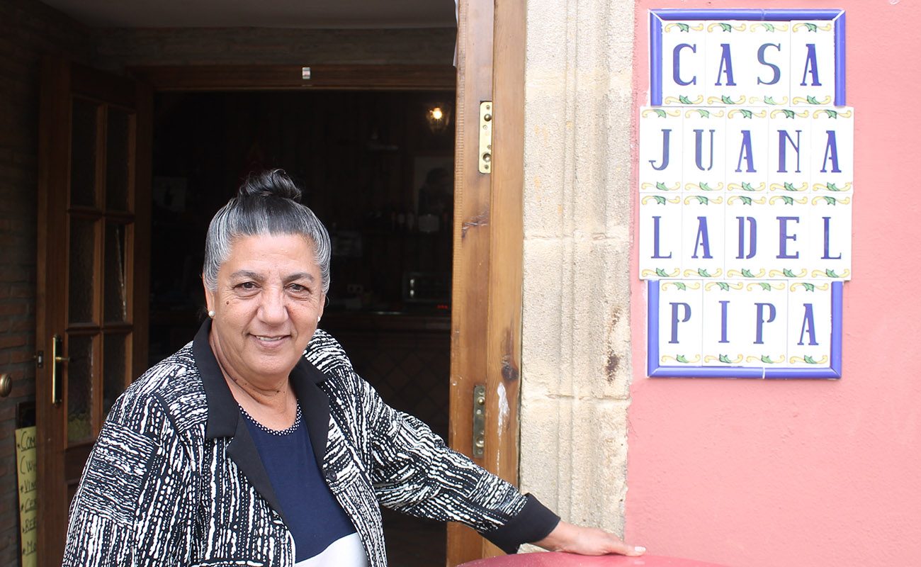 Juana la del Pipa. Foto: Juan Garrido