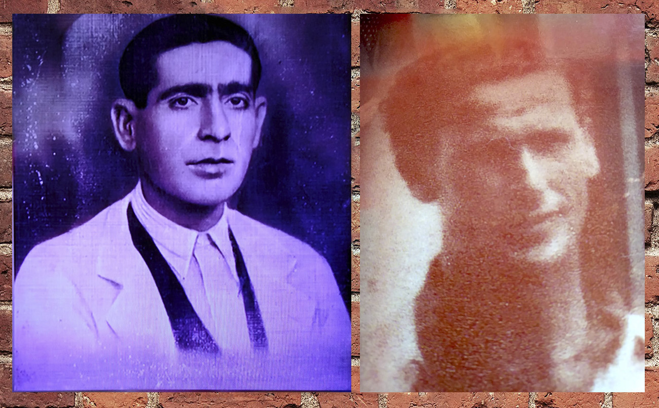 A la izquierda, José Loreto El Feongo. Foto: archivo de su familia. A la derecha, Enrique Guillén Cascajosa el Bizco Amate. Foto: Archivo Antonio Ortega.