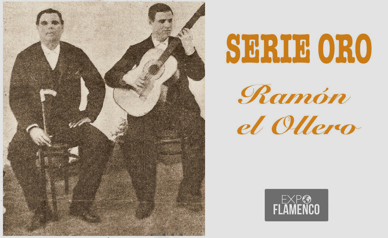 El cantaor Ramón el Ollero y el guitarrista Paco el Malagueño. Archivo Manuel Bohórquez.